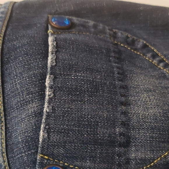 Nolita De Nimes Flash & Partners Spa Jeans Women Size 25 Italy Jeweles Denim - Picture 14 of 16